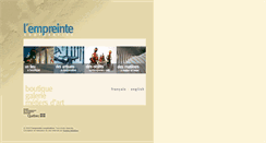 Desktop Screenshot of lempreintecoop.com